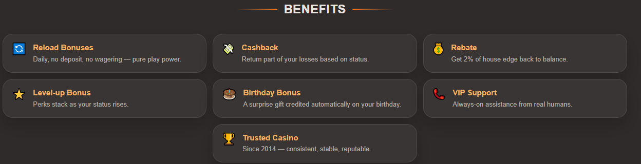 Loyalty Program JoyCasino