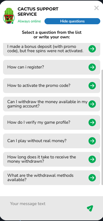Customer Support